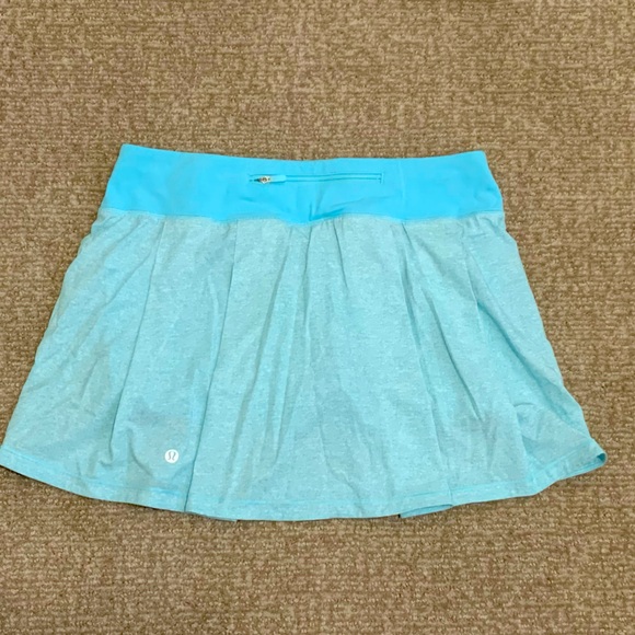 Lululemon Pace Rival Skirt Skort Short Pickleball Tennis 🎾Run Work Athleisure - Picture 4 of 6